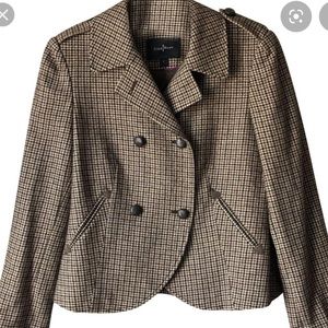 Cole Haan Tweed/Plaid/Checked Blazer